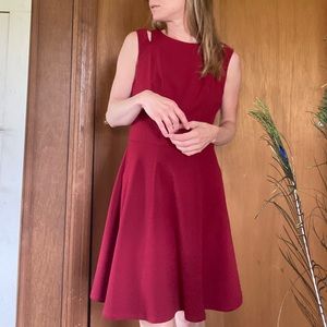 Fuchsia cocktail dress